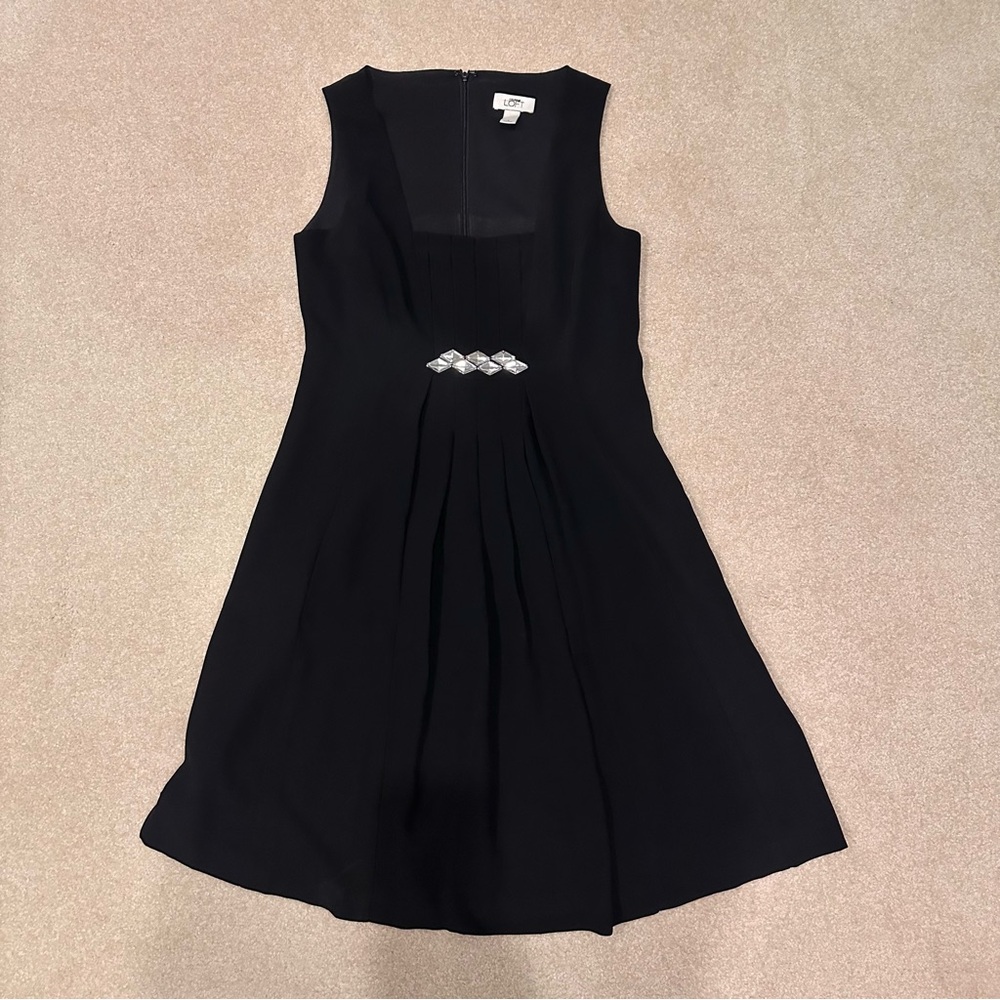 Maternity - LOFT - Elegant Black Dress